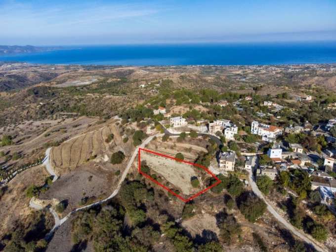 Plot For Sale, Paphos, Kynousa, Property for sale or rent in Cyprus