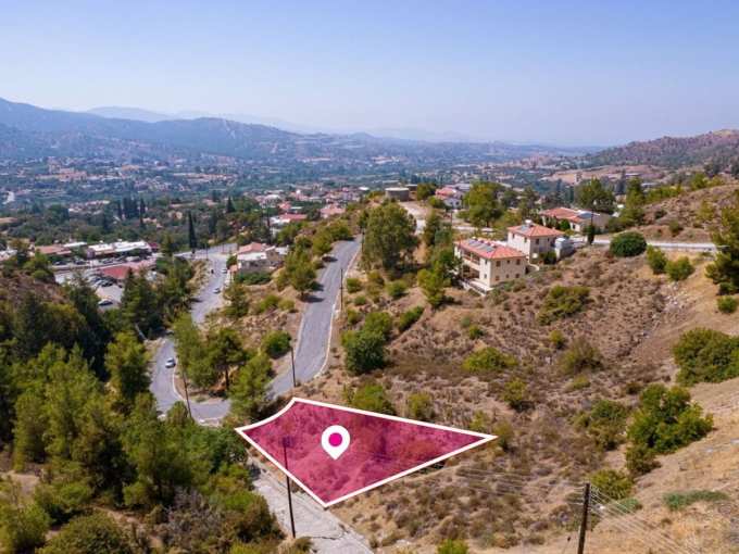 Plot For Sale, Nicosia, Evrychou, Property for sale or rent in Cyprus